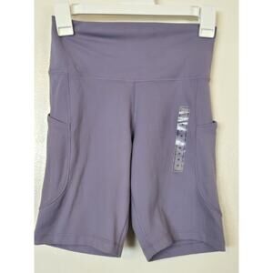 Nike Women's Dri-FIT One High-Waisted 8" Tight Fit Biker Shorts Medium Daybreak